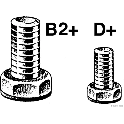 Alternátor HERTH+BUSS ELPARTS 32044000 - obr. 3