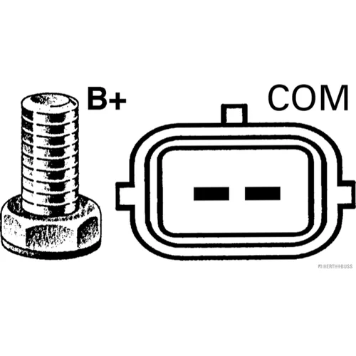 Alternátor HERTH+BUSS ELPARTS 32325186 - obr. 3
