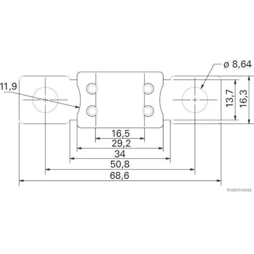 Poistka HERTH+BUSS ELPARTS 50295879 - obr. 1