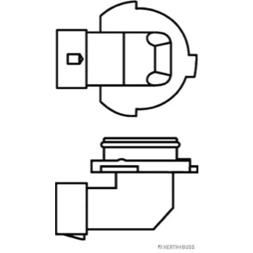 Žiarovka pre diaľkový svetlomet HERTH+BUSS ELPARTS 89901129 - obr. 1