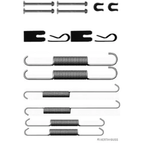 Sada príslušenstva brzdovej čeľuste HERTH+BUSS JAKOPARTS J3562014