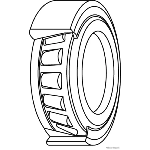 Ložisko kolesa - opravná sada HERTH+BUSS JAKOPARTS J4700501 - obr. 1