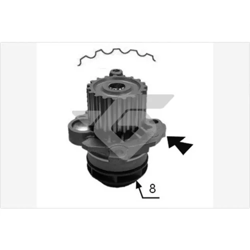 Vodné čerpadlo, chladenie motora HUTCHINSON WP0079V