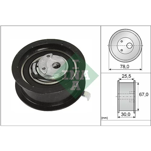 Napínacia kladka ozubeného remeňa INA 531 0251 30