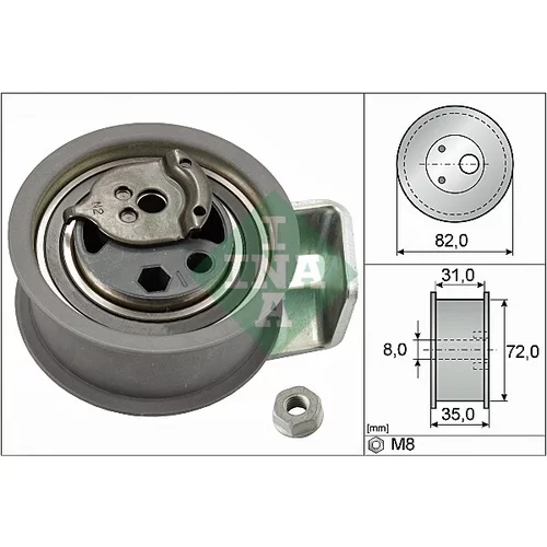 Napínacia kladka ozubeného remeňa INA 531 0436 20