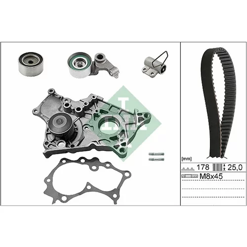 Vodné čerpadlo + sada ozubeného remeňa INA 530 0543 30