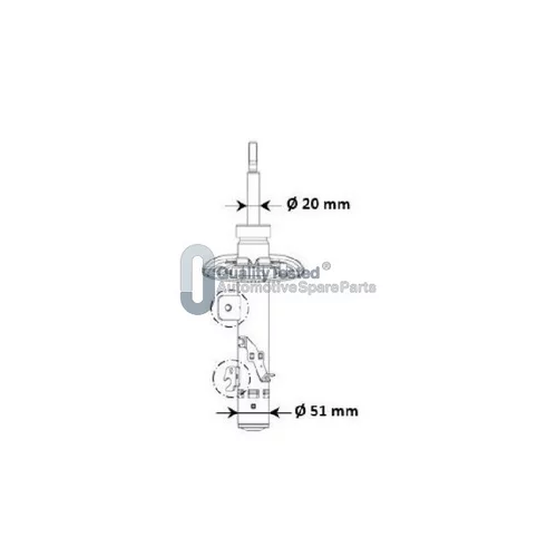 Tlmič pérovania JAPANPARTS MQ-00975