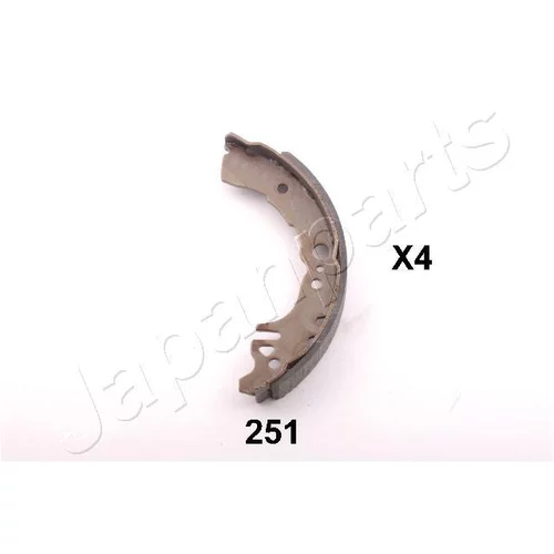 Sada brzdových čeľustí JAPANPARTS GF-251AF