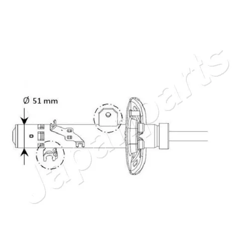 Tlmič pérovania JAPANPARTS MM-01131