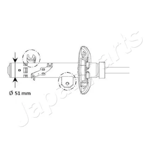 Tlmič pérovania JAPANPARTS MM-01130