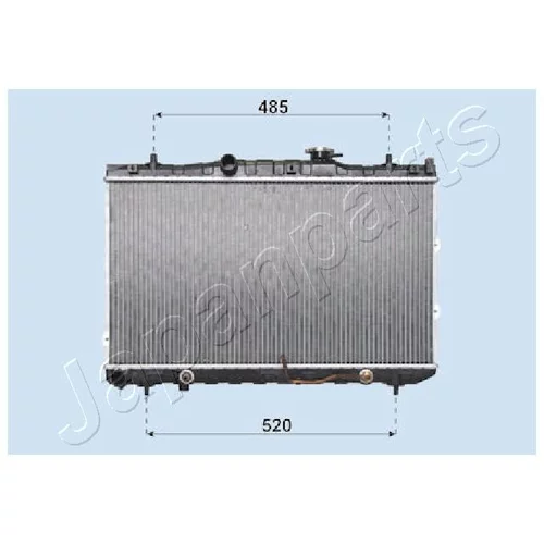 Chladič motora JAPANPARTS RDA333031