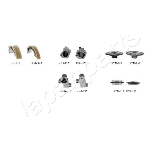 Sada rozvodovej reťaze JAPANPARTS KDK-113 - obr. 1