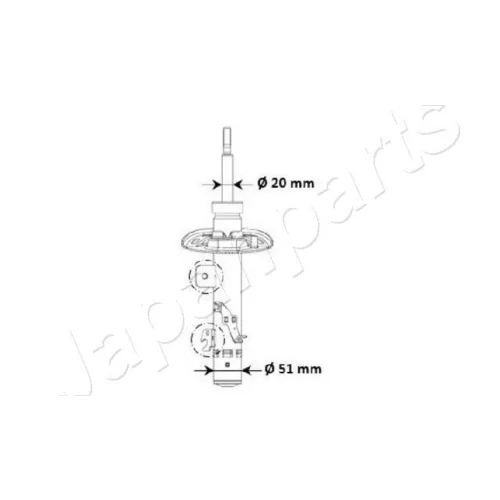 Tlmič pérovania JAPANPARTS MM-00974