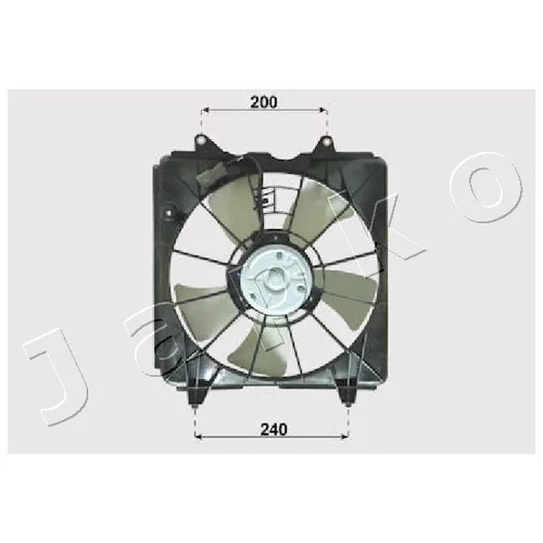 Ventilátor chladenia motora JAPKO VNT192001