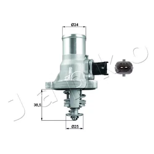 Termostat chladenia JAPKO 38W11 - obr. 1