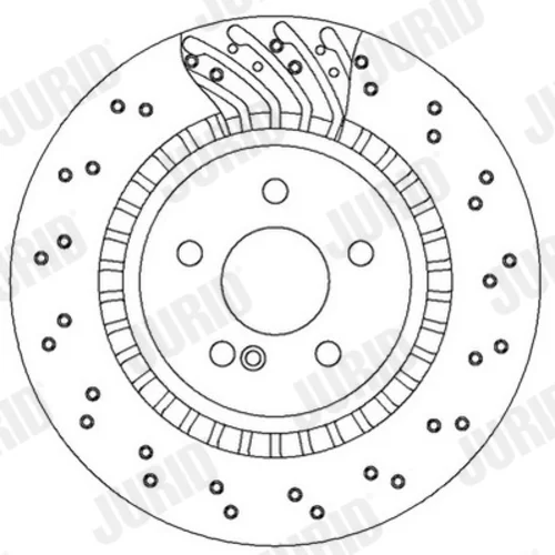Brzdový kotúč JURID 562400JC - obr. 3