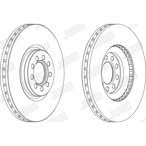 Brzdový kotúč JURID 569164J