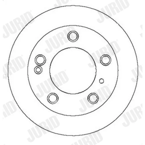 Brzdový kotúč JURID 561556J