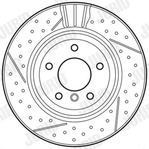 Brzdový kotúč JURID 562749JC - obr. 4