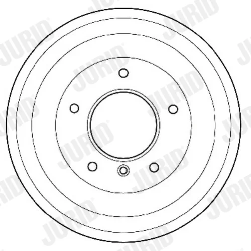 Brzdový bubon JURID 329030J - obr. 3