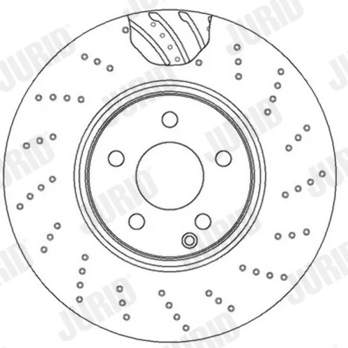 Brzdový kotúč JURID 562404JC - obr. 3