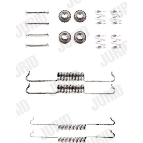 Sada príslušenstva brzdovej čeľuste JURID 771026J