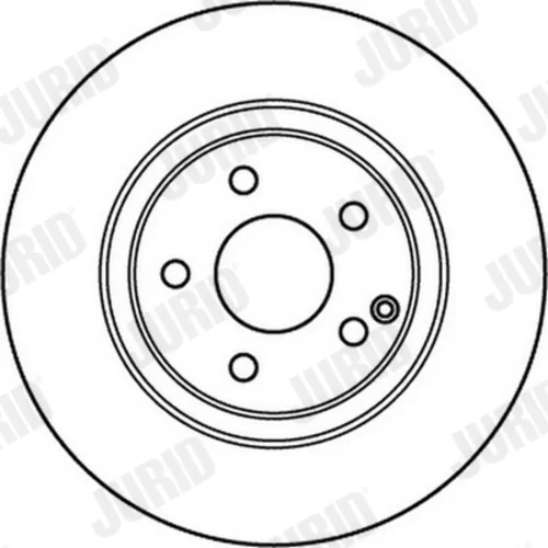 Brzdový kotúč JURID 562202JC - obr. 2
