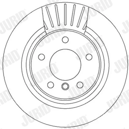Brzdový kotúč JURID 562316JC - obr. 2