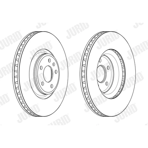 Brzdový kotúč 563176JC-1 /JURID/ - obr. 1