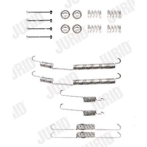 Sada príslušenstva brzdovej čeľuste JURID 771263J