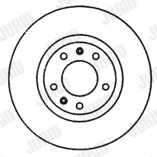 Brzdový kotúč JURID 561992J