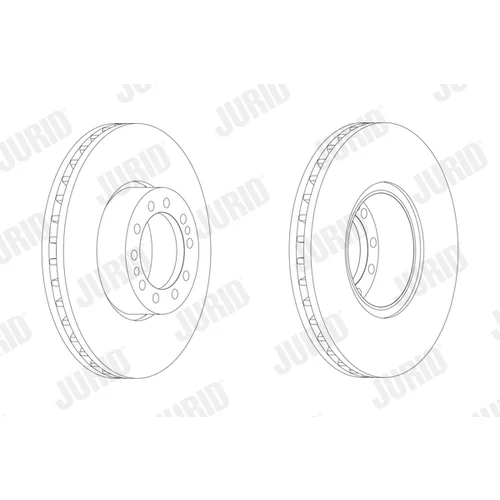 Brzdový kotúč JURID 569113J