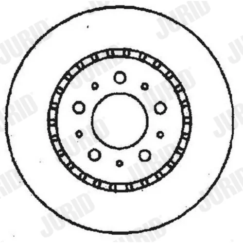 Brzdový kotúč JURID 561470JC