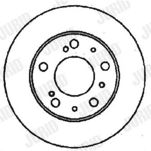 Brzdový kotúč JURID 561159JC - obr. 2