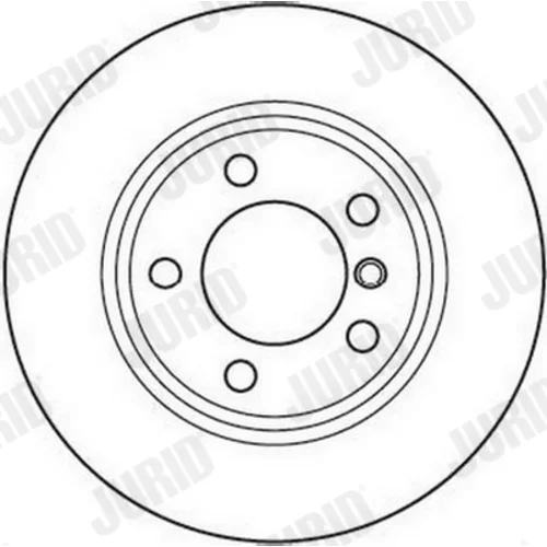 Brzdový kotúč JURID 562090JC - obr. 2