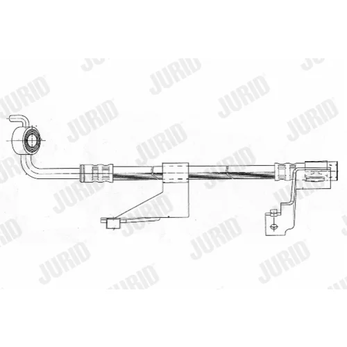 Brzdová hadica JURID 172598J