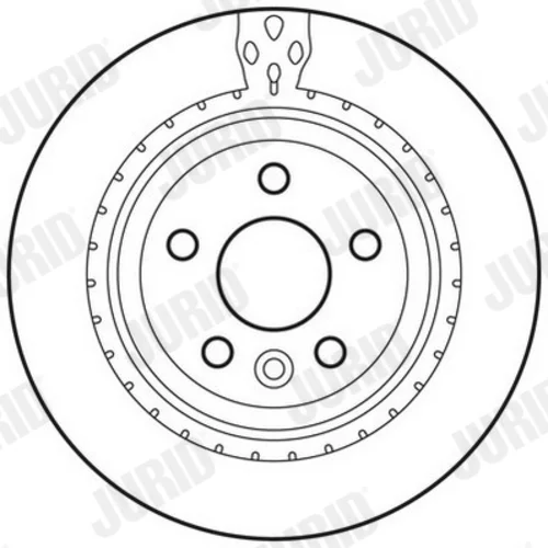 Brzdový kotúč JURID 562650JC - obr. 2