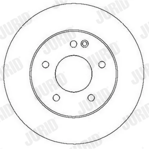 Brzdový kotúč JURID 561696JC - obr. 2