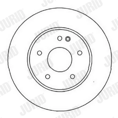 Brzdový kotúč JURID 562013JC - obr. 1