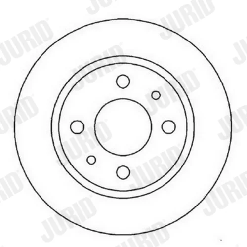 Brzdový kotúč JURID 562025J