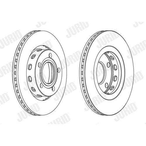 Brzdový kotúč 562176JC /JURID/ - obr. 2