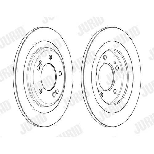 Brzdový kotúč JURID 563000JC