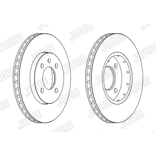 Brzdový kotúč 562727JC /JURID/ - obr. 2
