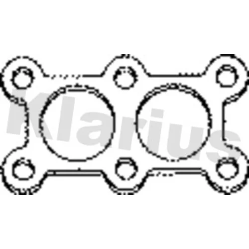 Tesnenie výfukovej trubky KLARIUS 410234