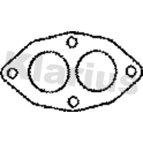 Tesnenie výfukovej trubky KLARIUS 410198