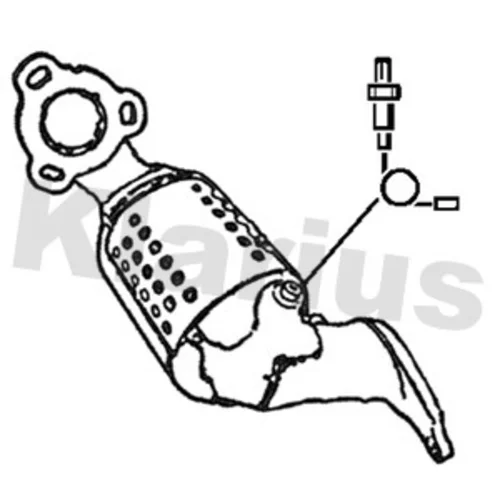 Filter sadzí/pevných častíc výfukového systému KLARIUS 324015