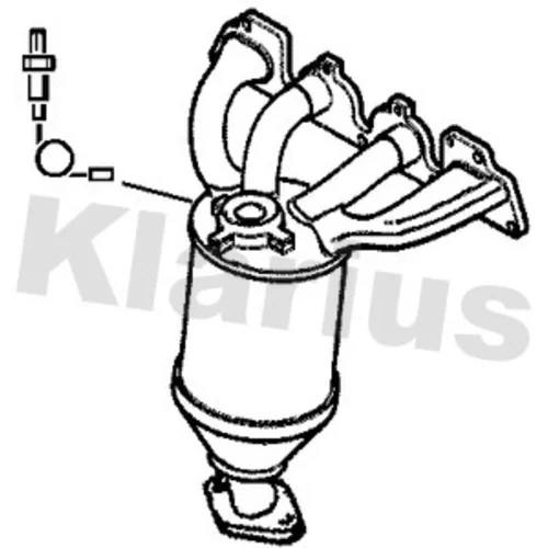 Katalyzátor KLARIUS 322099 - obr. 1