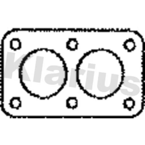 Tesnenie výfukovej trubky KLARIUS 410229