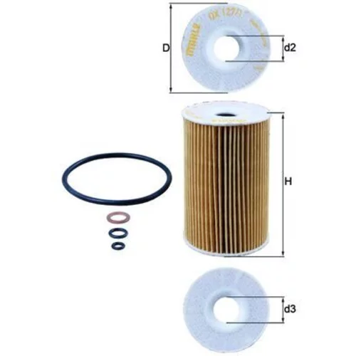 Olejový filter KNECHT OX 127/1D (KNECHT - Mahle)