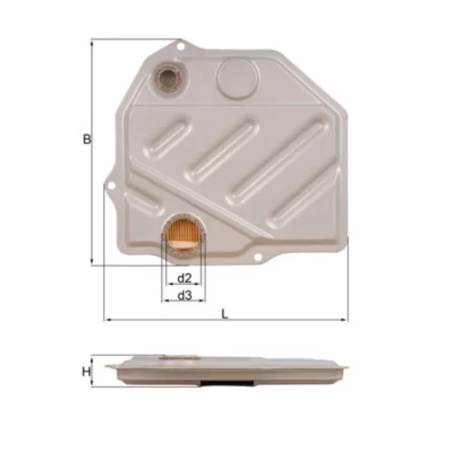 Hydraulický filter automatickej prevodovky KNECHT HX 46 (KNECHT - Mahle)